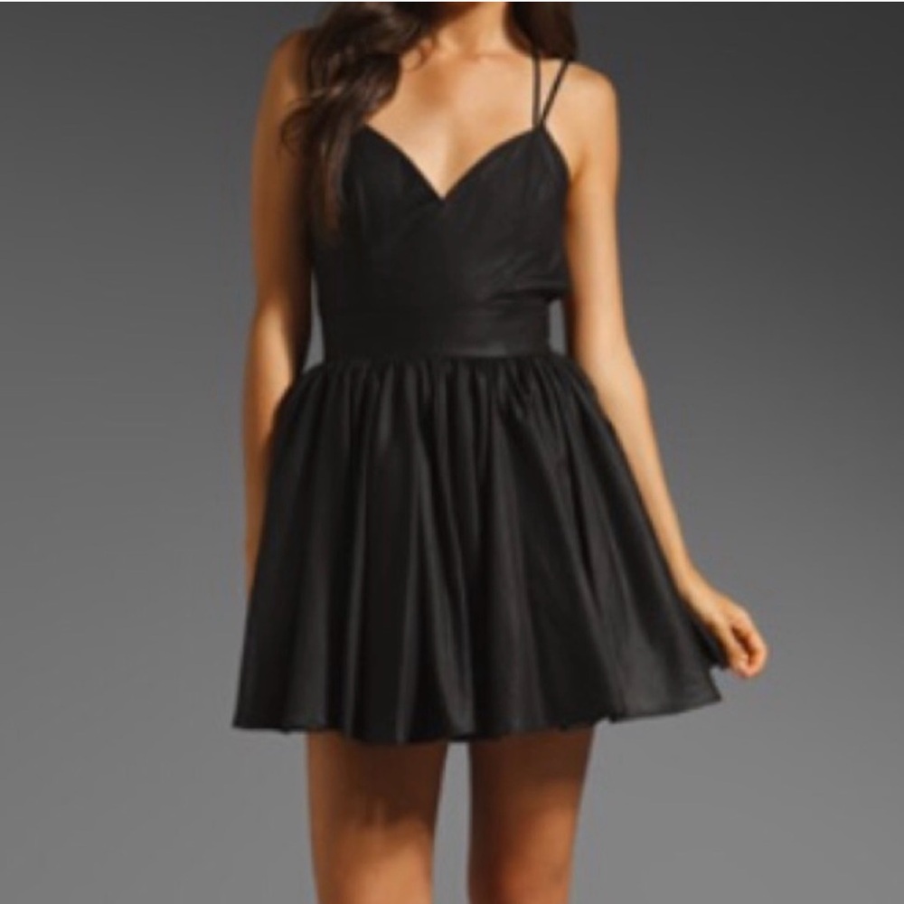 REVOLVE Keepsake the Label Perfect Stranger Mini Dress in Black small